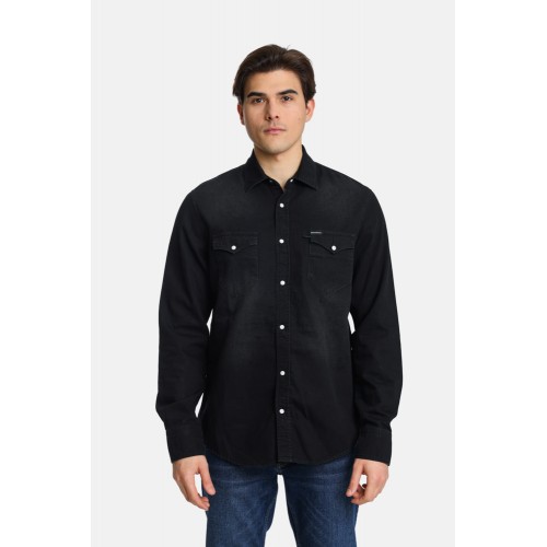 Πουκάμισο Jean Paco 2441322 Black