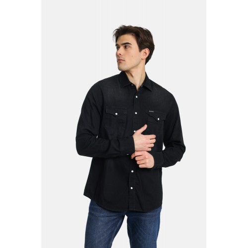 Πουκάμισο Jean Paco 2441322 Black