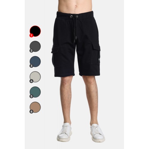 Βερμούδα Cargo Paco Co 2431864-01 Black Βερμούδα Cargo Paco Co 2431864-01 Black