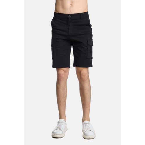 Βερμούδα Paco Co Cargo 2441401-01 Black Βερμούδα Paco Co Cargo 2441401-01 Black