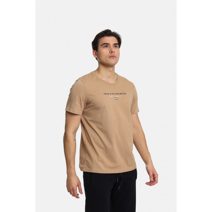 Μπλούζα Paco Co 2431031-01 Camel T-Shirt