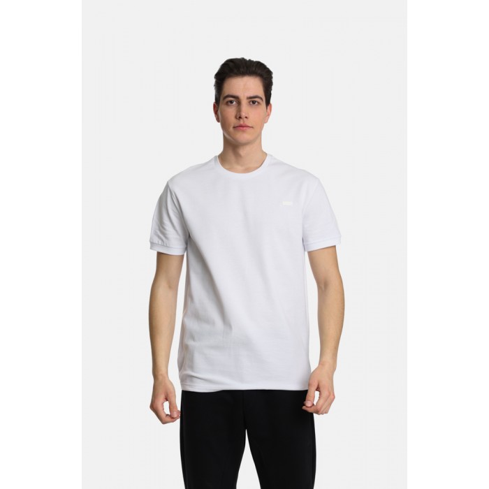 Μπλούζα Πικέ Paco Co 2431096-01 White T-Shirt