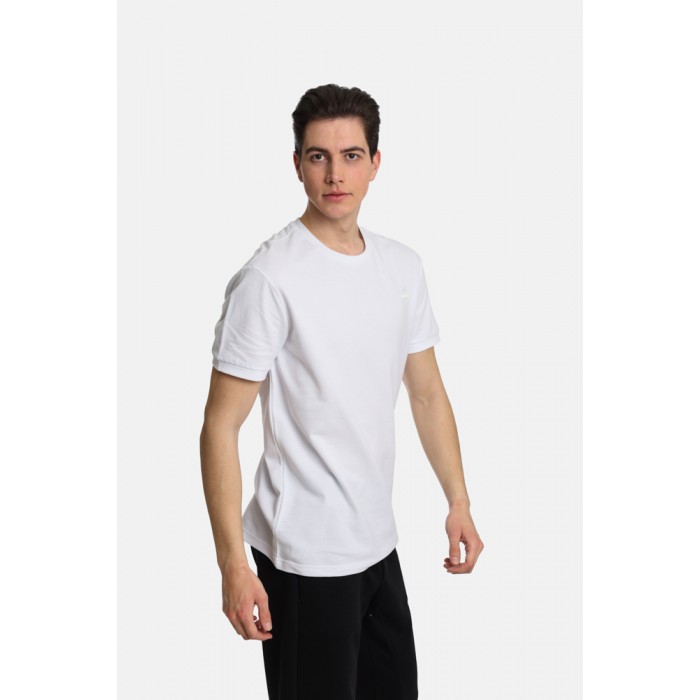 Μπλούζα Πικέ Paco Co 2431096-01 White T-Shirt