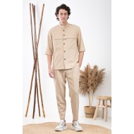 Σακάκι Overshirt Vittorio 300-24-MONTERI Beige