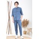 Σακάκι Overshirt Vittorio 300-24-MONTERI Indigo Σακάκι-Κοστούμι 