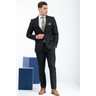 Κοστούμι με γιλέκο Vittorio 100-24-RIBERA Blue