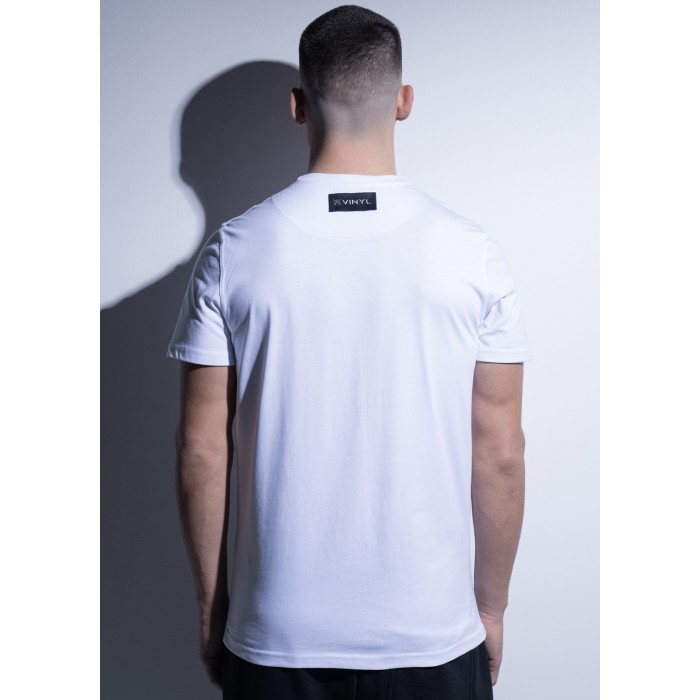 Μπλούζα Vinyl 9781202 White T-Shirt