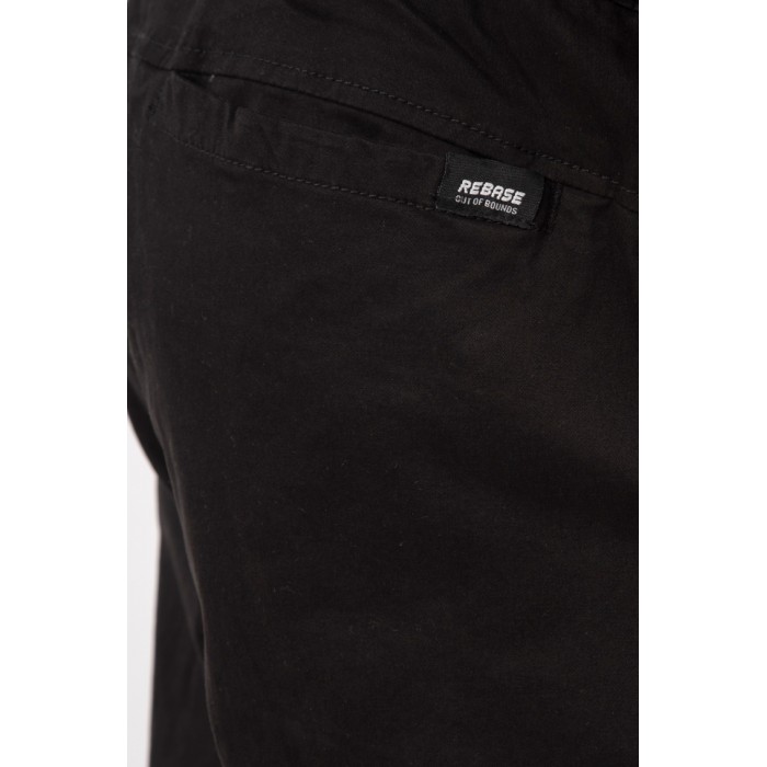Παντελόνι Chinos Jogger Rebase 241-RCP-404 Black Παντελόνια