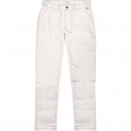 Παντελόνι Λινό Rebase 241-RCP-405 Off White