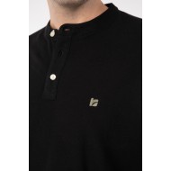 Μπλούζα Πικέ Μάο Rebase 241-RPS-305 Black