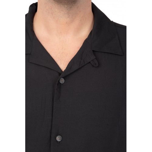 Πουκάμισο Rebase 241-RGS-506 Black