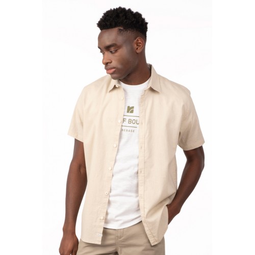 Πουκάμισο Rebase 241-RGS-579 Beige