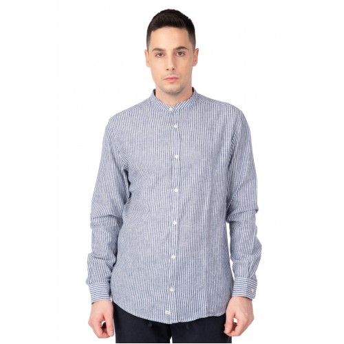 Πουκάμισο Rebase 241-RGS-583 Blue-White