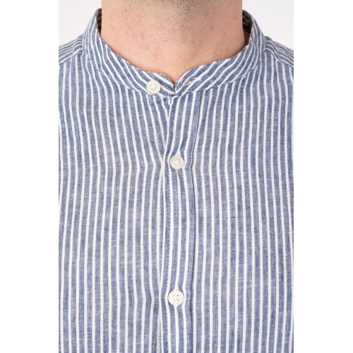 Πουκάμισο Rebase 241-RGS-583 Blue-White