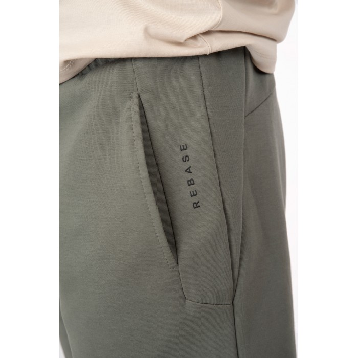 Βερμούδα Rebase 241-RMS-601 Khaki  Βερμούδες
