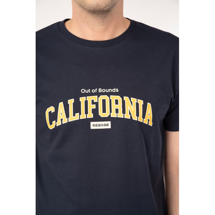 Μπλούζα Rebase 241-RTS-266 Navy T-Shirt