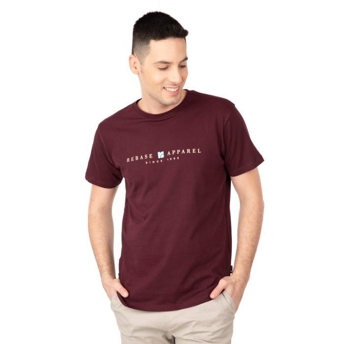 Μπλούζα Rebase 241-RTS-260 Aubergine T-Shirt