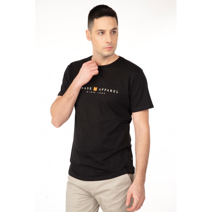 Μπλούζα Rebase 241-RTS-260 Black T-Shirt