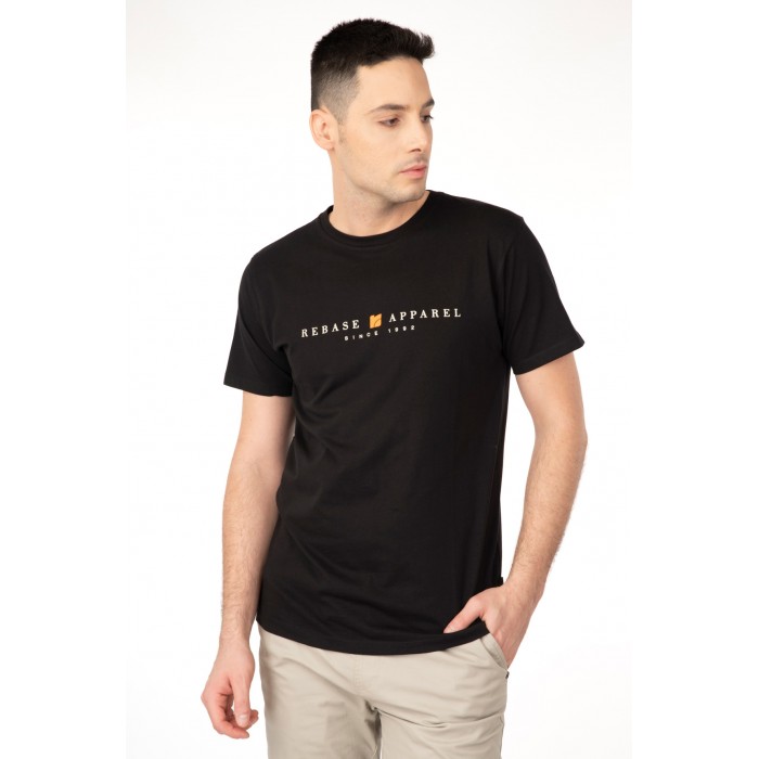 Μπλούζα Rebase 241-RTS-260 Black T-Shirt