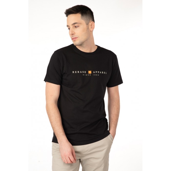 Μπλούζα Rebase 241-RTS-260 Black T-Shirt