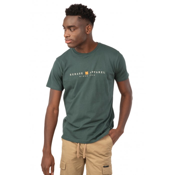 Μπλούζα Rebase 241-RTS-260 Forest Green T-Shirt