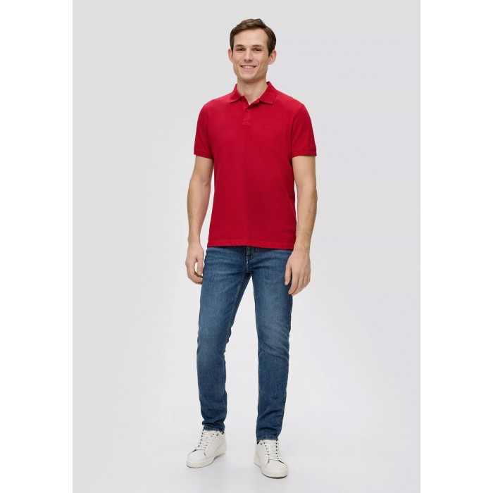 Πόλο s.Oliver 2138262 3160 Red Chilli Polo