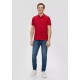 Πόλο s.Oliver 2138262 3160 Red Chilli Polo