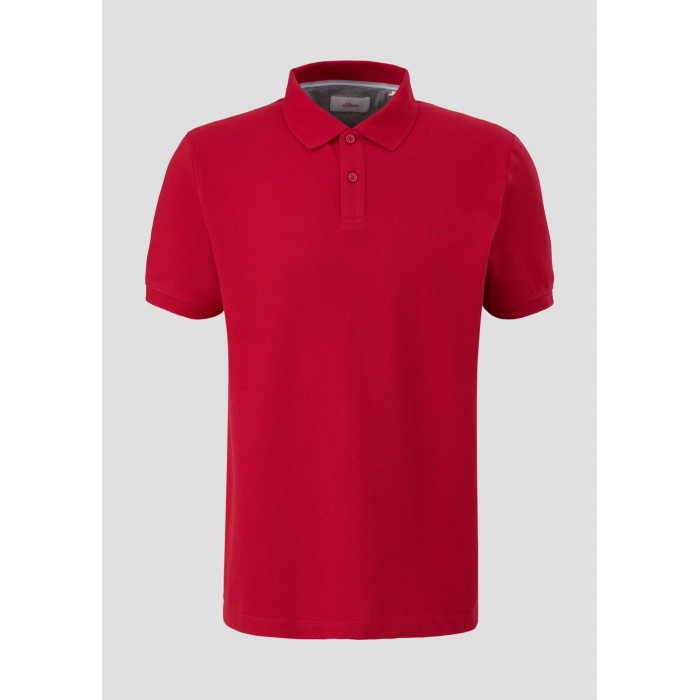 Πόλο s.Oliver 2138262 3160 Red Chilli Polo