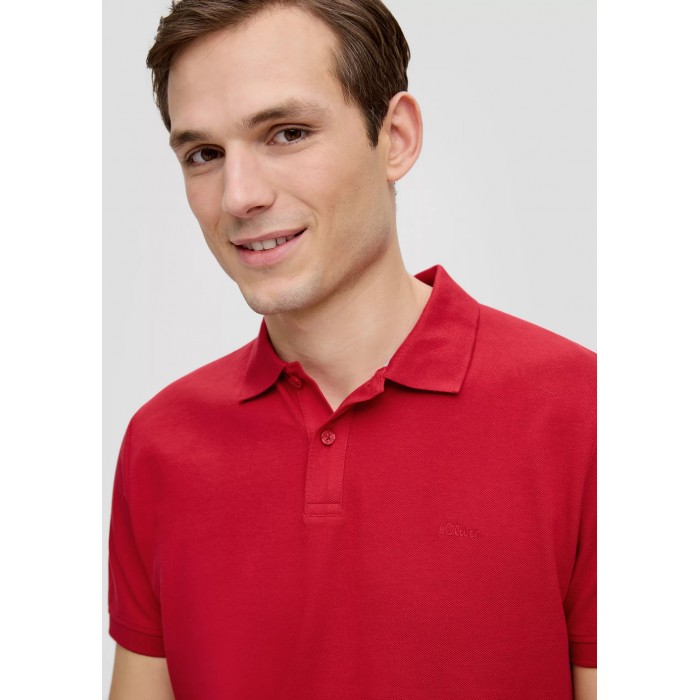 Πόλο s.Oliver 2138262 3160 Red Chilli Polo