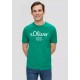 Μπλούζα Basic s.Oliver Logo 2139909 76D1 Smaragd T-Shirt