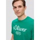 Μπλούζα Basic s.Oliver Logo 2139909 76D1 Smaragd T-Shirt