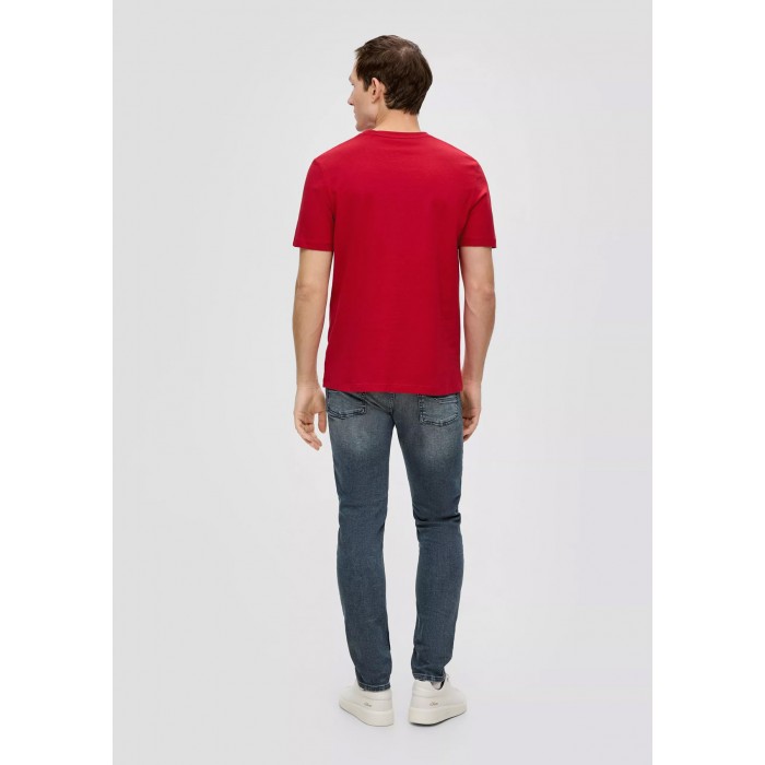 Μπλούζα Basic s.Oliver Logo 2139909 31D1 Red Chilli  T-Shirt