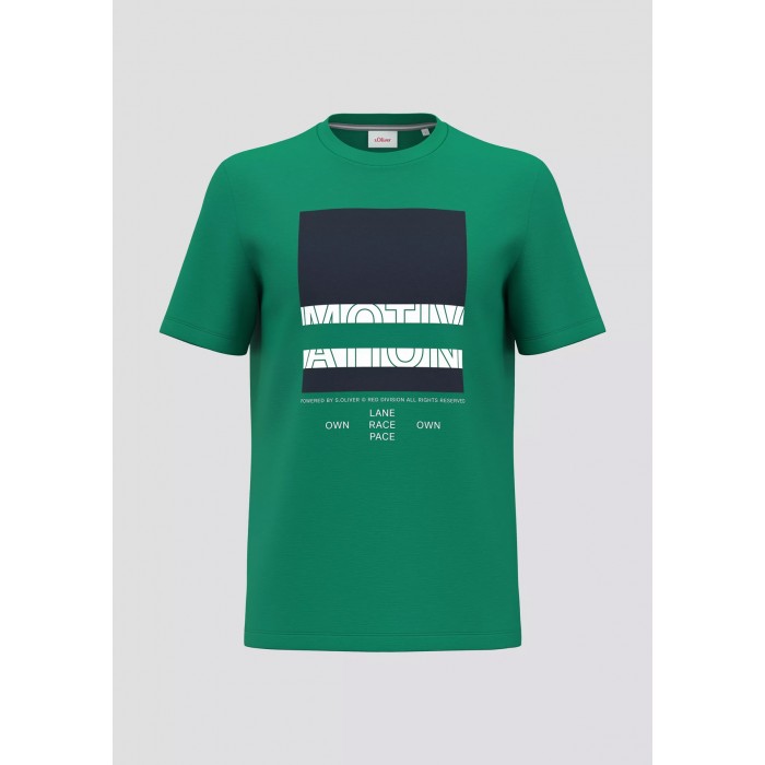 Μπλούζα s.Oliver 2141466 76D1 Smaragd T-Shirt
