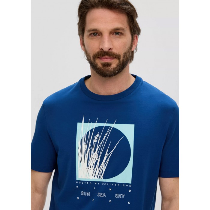 Μπλούζα  s.Oliver  2143915 56D1 Ocean Blue T-Shirt