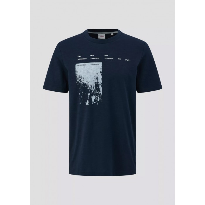 Μπλούζα s.Oliver 2143918 59D1 Navy T-Shirt