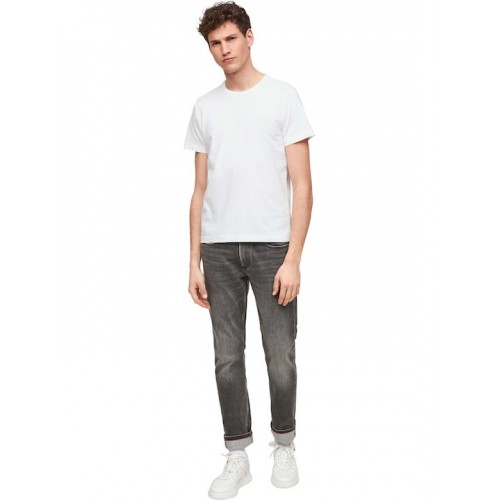 Μπλούζα Μονόχρωμη  s.Oliver 2057430 0100 White Μπλούζα Μονόχρωμη  s.Oliver 2057430 0100 White