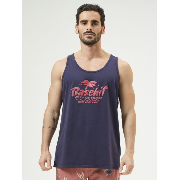 Tank Top  Basehit 211.BM37.40 Navy Blue Μπλούζες